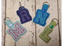 Stickserie - ITH Anhänger College Buchstaben